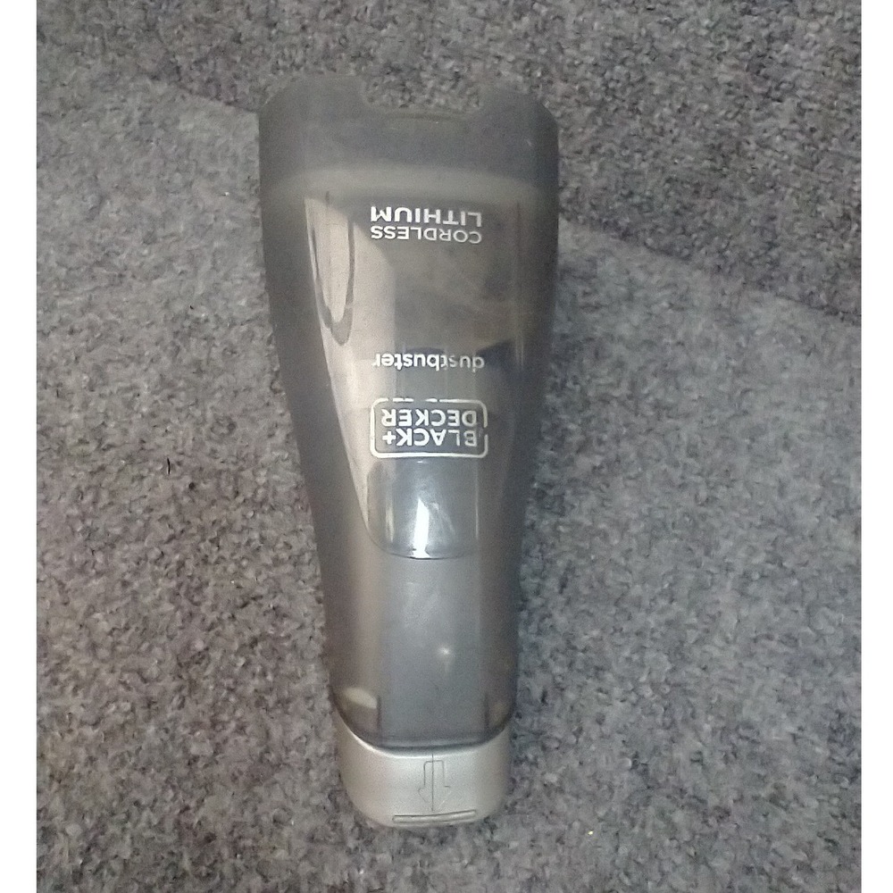 Black & Decker Dustbuster Replacement Dust Bowl and Filter Cordless Lithium Gray